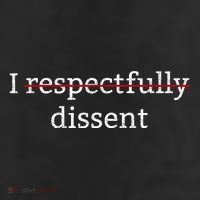 I Respectfully Dissent 7 Panel Mesh Trucker Snapback Hat