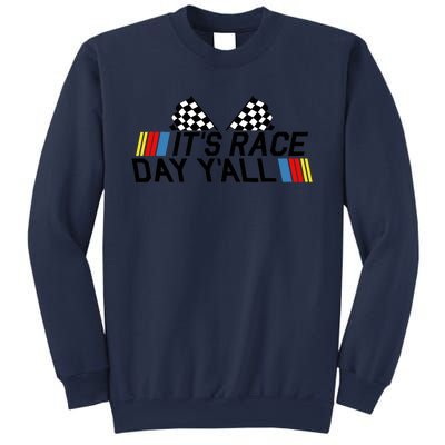 It's Race Day Yall Funny Racing Drag Car Truck Track Wo's Sweatshirt