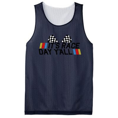 It's Race Day Yall Funny Racing Drag Car Truck Track Wo's Mesh Reversible Basketball Jersey Tank