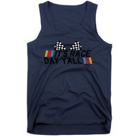 It's Race Day Yall Funny Racing Drag Car Truck Track Wo's Tank Top