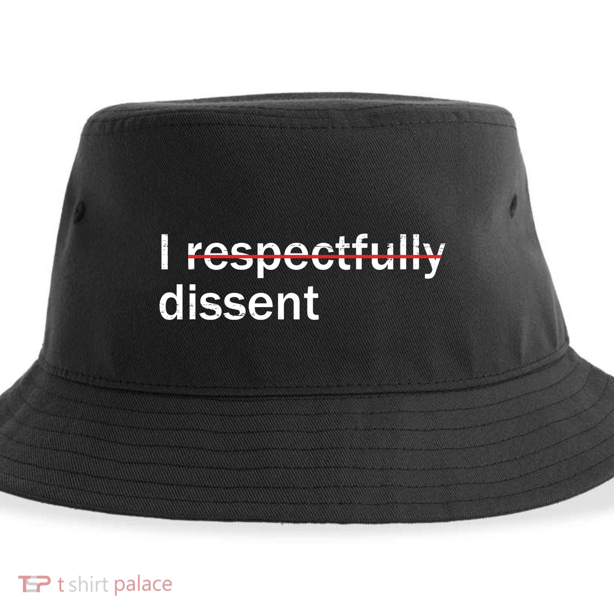 I Respectfully Dissent Sustainable Bucket Hat