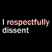 I Respectfully Dissent Mesh Reversible Basketball Jersey Tank