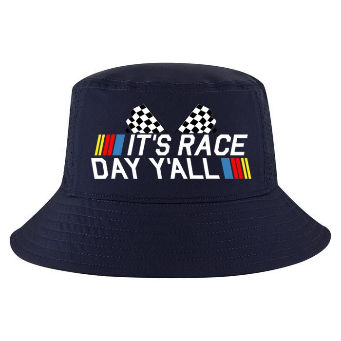 It's Race Day Yall Funny Racing Drag Car Truck Track Wo's Cool Comfort Performance Bucket Hat