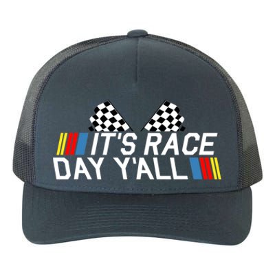 It's Race Day Yall Funny Racing Drag Car Truck Track Wo's Yupoong Adult 5-Panel Trucker Hat