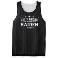 Im Raiden Doing Raiden Things Mesh Reversible Basketball Jersey Tank