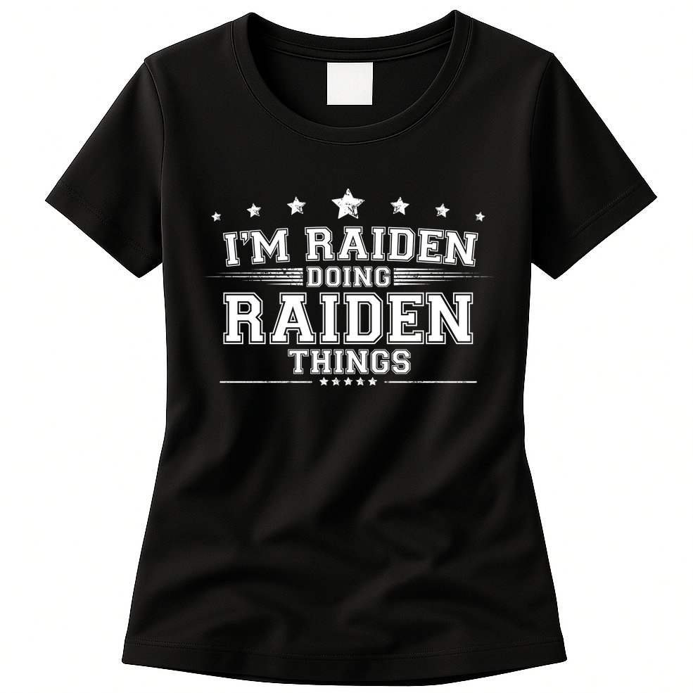 Im Raiden Doing Raiden Things Womens T-Shirt