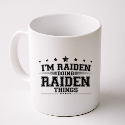 Im Raiden Doing Raiden Things Coffee Mug