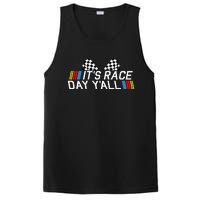 Its Race Day Yall Funny Racing Drag Car Truck Track Womens PosiCharge Competitor Tank