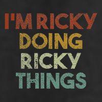 IM Ricky Doing Ricky Things Funny First Name Ricky Cool Comfort Performance Bucket Hat