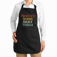 IM Ricky Doing Ricky Things Funny First Name Ricky Apron