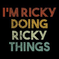 IM Ricky Doing Ricky Things Funny First Name Ricky Apron