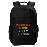 IM Ricky Doing Ricky Things Funny First Name Ricky Backpack