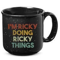 IM Ricky Doing Ricky Things Funny First Name Ricky 15oz Campfire Ceramic Mug