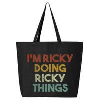 IM Ricky Doing Ricky Things Funny First Name Ricky 25L Jumbo Tote