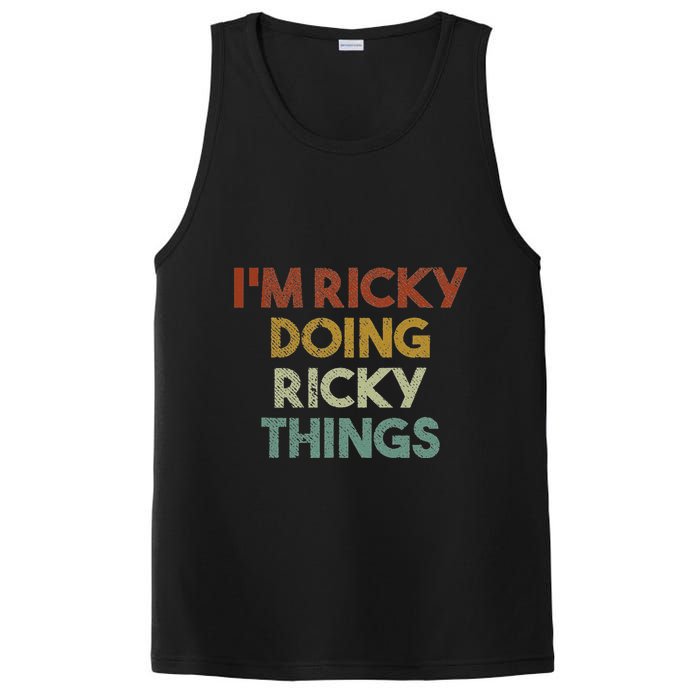 IM Ricky Doing Ricky Things Funny First Name Ricky PosiCharge Competitor Tank