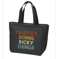 IM Ricky Doing Ricky Things Funny First Name Ricky Zip Tote Bag