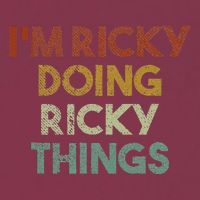 IM Ricky Doing Ricky Things Funny First Name Ricky 16oz Travel Tumbler
