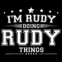 Im Rudy Doing Rudy Things Drawstring Bag