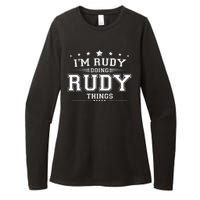 Im Rudy Doing Rudy Things Womens CVC Long Sleeve Shirt