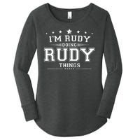 Im Rudy Doing Rudy Things Women's Perfect Tri Tunic Long Sleeve Shirt