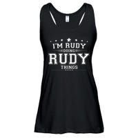 Im Rudy Doing Rudy Things Ladies Essential Flowy Tank