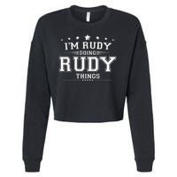 Im Rudy Doing Rudy Things Cropped Pullover Crew