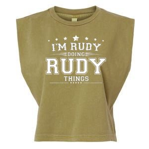 Im Rudy Doing Rudy Things Garment-Dyed Women's Muscle Tee