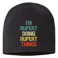 IM Rupert Doing Rupert Things Personalized First Name Gift Sustainable Beanie