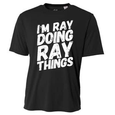 IM Ray Doing Ray Things Birthday Personalized Name Gifts Cooling Performance Crew T-Shirt