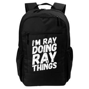 IM Ray Doing Ray Things Birthday Personalized Name Gifts Daily Commute Backpack