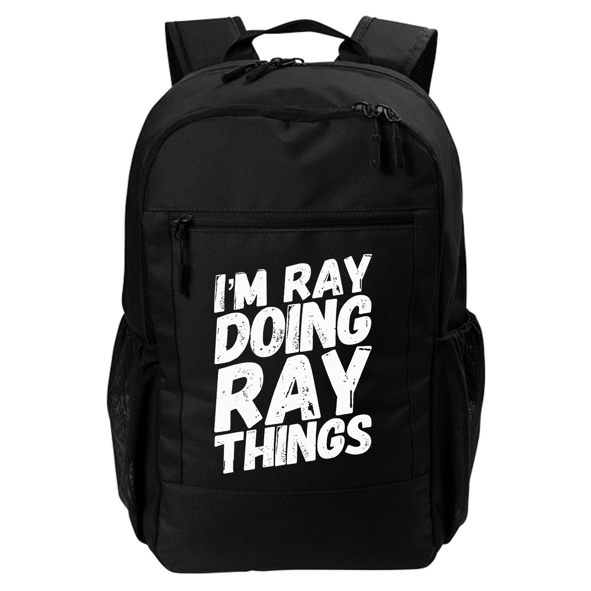 IM Ray Doing Ray Things Birthday Personalized Name Gifts Backpack