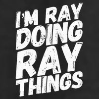 IM Ray Doing Ray Things Birthday Personalized Name Gifts Beanie
