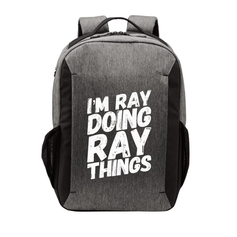 IM Ray Doing Ray Things Birthday Personalized Name Gifts Vector Backpack