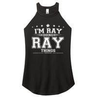 Im Ray Doing Ray Things Women's Perfect Tri Rocker Tank