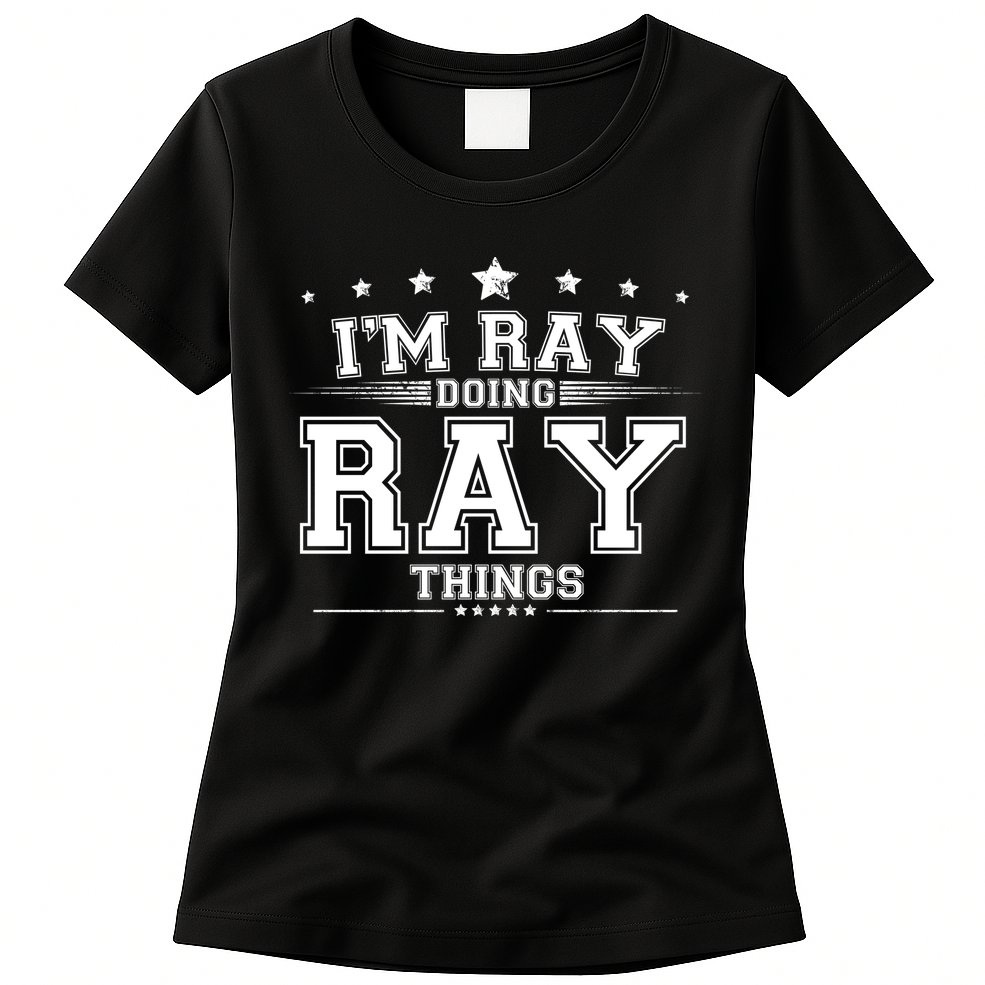 Im Ray Doing Ray Things Womens T-Shirt