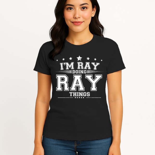 Im Ray Doing Ray Things Womens T-Shirt