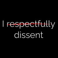 I Respectfully Dissent Premium City Backpack