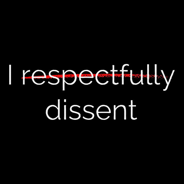 I Respectfully Dissent Premium City Backpack