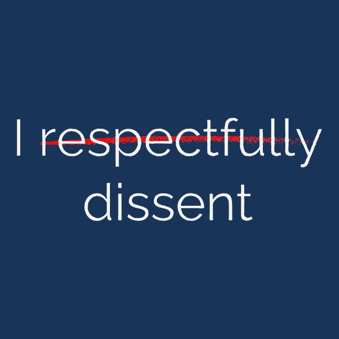 I Respectfully Dissent Premium Cooling Performance Crew T-Shirt