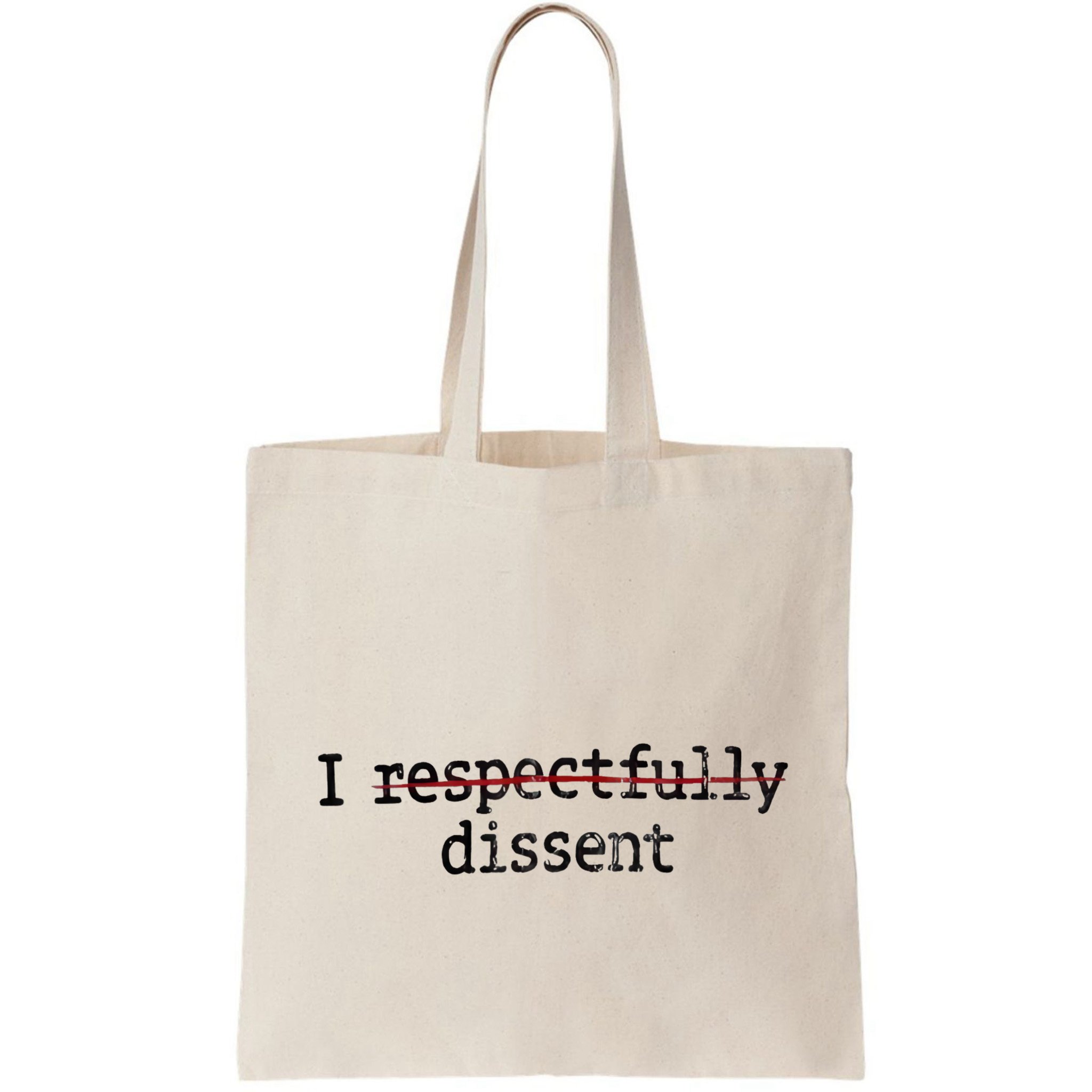 I Respectfully Dissent Bag