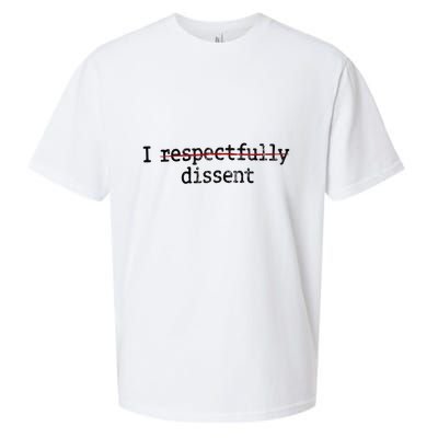I Respectfully Dissent Sueded Cloud Jersey T-Shirt