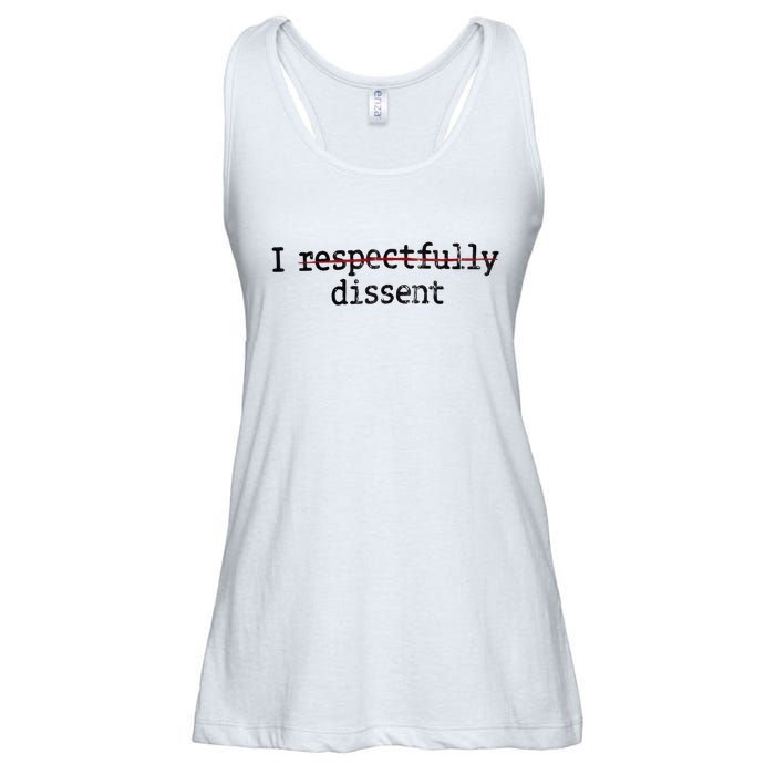 I Respectfully Dissent Ladies Essential Flowy Tank