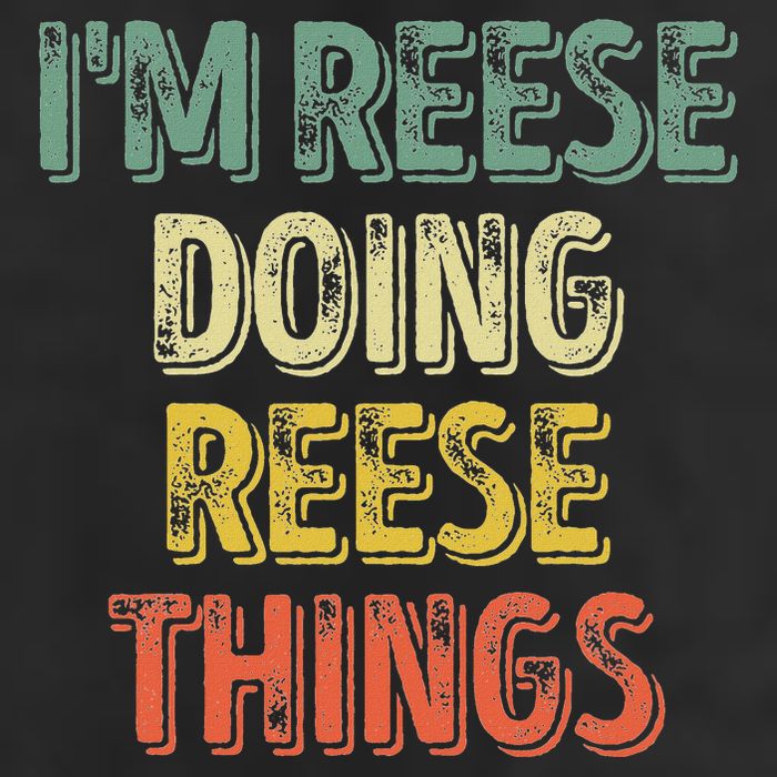 IM Reese Doing Reese Things Personalized First Name Cool Comfort Performance Bucket Hat