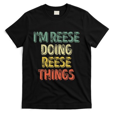 IM Reese Doing Reese Things Personalized First Name T-Shirt