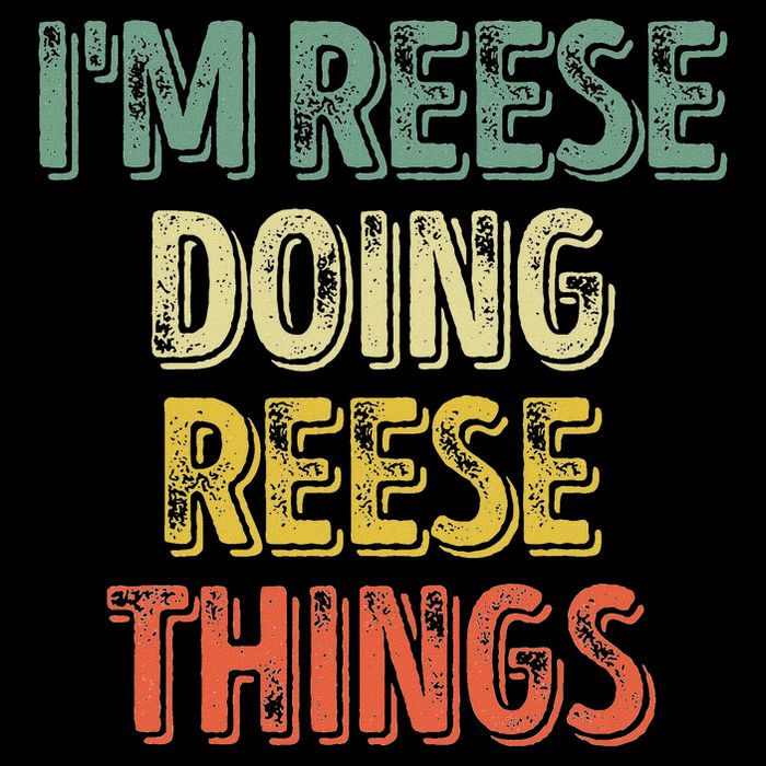 IM Reese Doing Reese Things Personalized First Name V-Neck T-Shirt