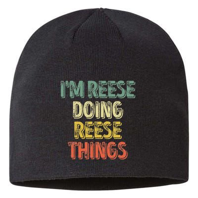 IM Reese Doing Reese Things Personalized First Name Sustainable Beanie