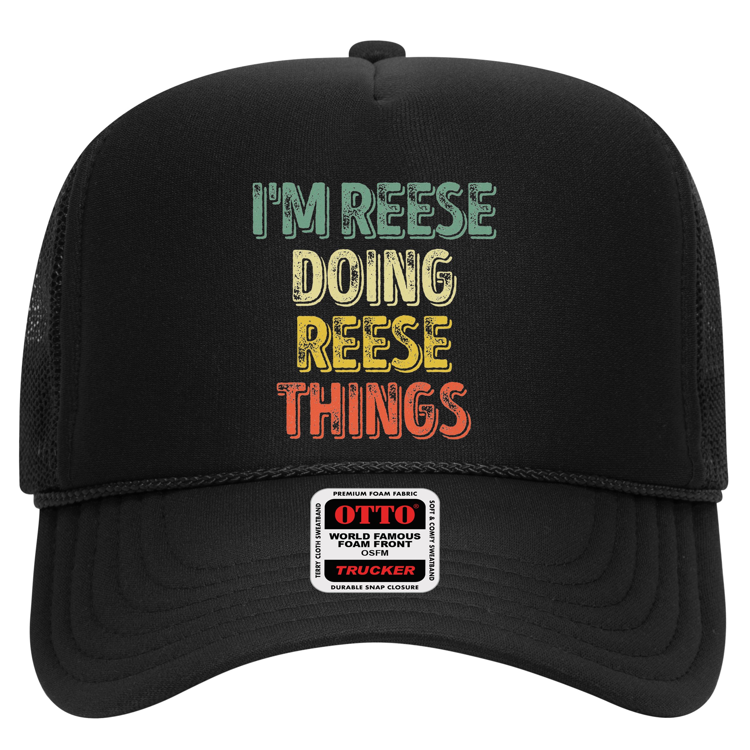 IM Reese Doing Reese Things Personalized First Name Hat
