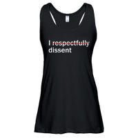 I Respectfully Dissent Ladies Essential Flowy Tank