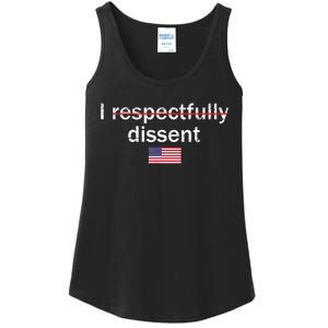 I Respectfully Dissent Apparel Ladies Essential Tank