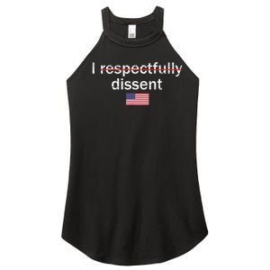 I Respectfully Dissent Apparel Women's Perfect Tri Rocker Tank